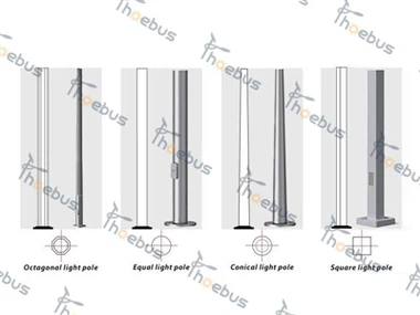 چه اشکال برای قطب های سبک خیابانی در دسترس است؟